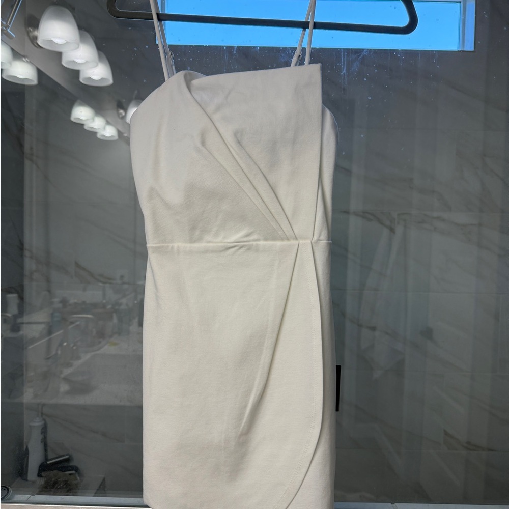 Elegant White Mini Dress